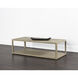 Doncaster 55 X 25.5 inch Smoke Grey Coffee Table